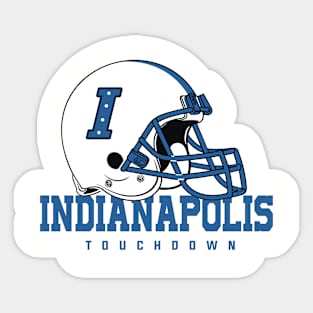 Indianapolis Football Team Sticker